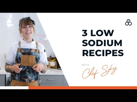 3 Low Sodium Diet Recipes You Can't Live Without