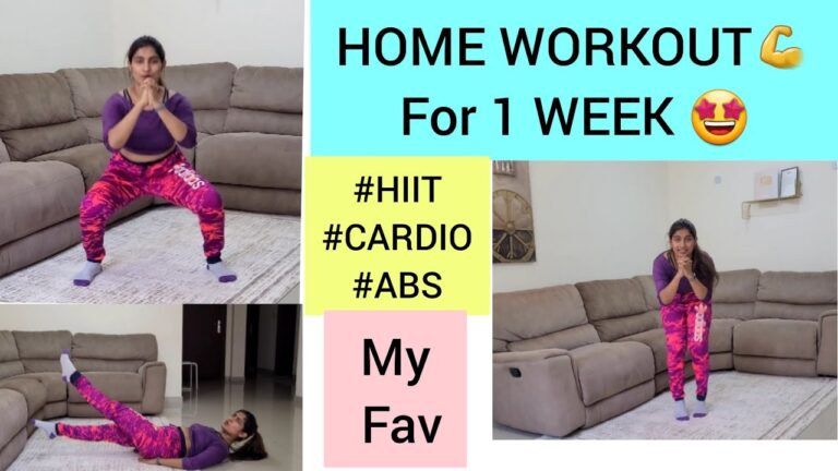 HOME WORKOUT – My Personal Favorite Workouts for  fast WEIGHTLOSS