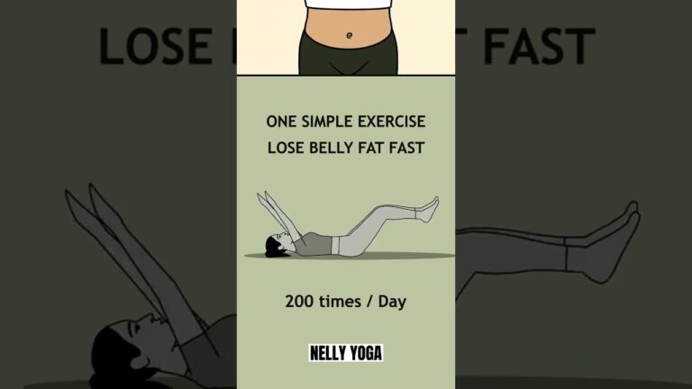 One Simple Exercise to Lose Belly Fat Fast