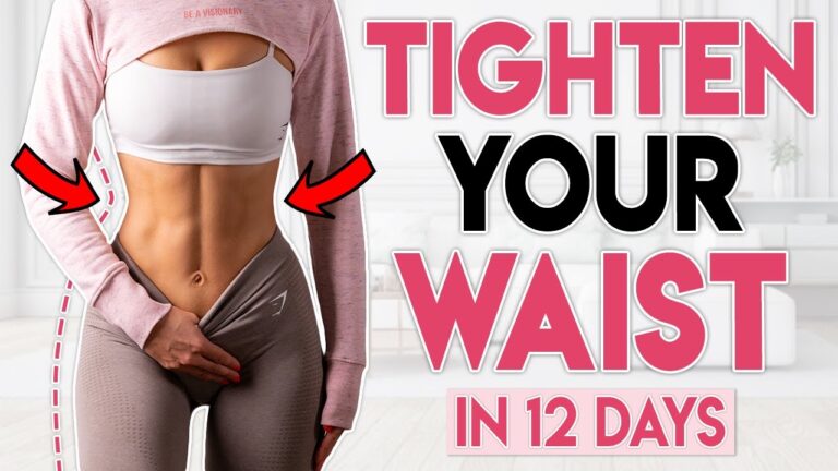 TIGHTEN YOUR WAIST in 12 DAYS 🔥 Slim Pilates Waist | 6 min Workout
