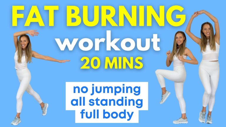20  Minute Full Body Workout – No Jumping with Weight Loss Exercise