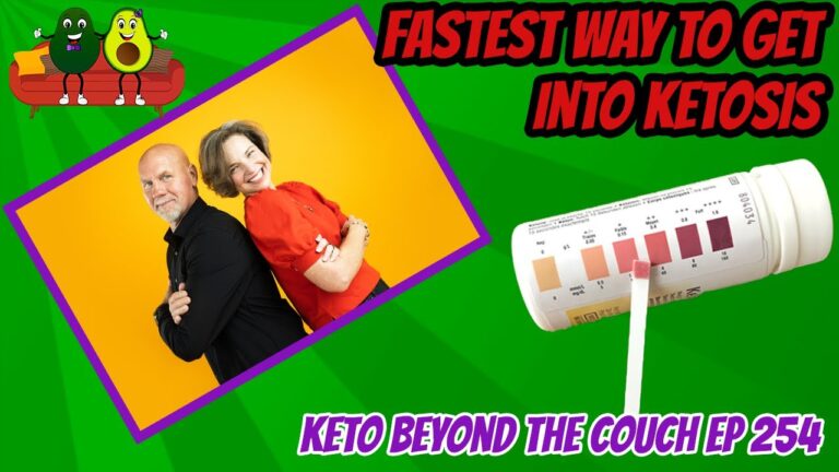 Fastest way to get into Ketosis (without taking ketones)  | Keto Beyond the Couch ep 254)