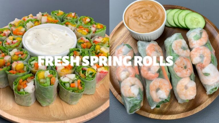 Fresh Spring Rolls Ideas!