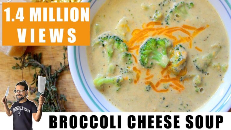 Keto Broccoli Cheese Soup | Keto Recipes | Headbanger's Kitchen