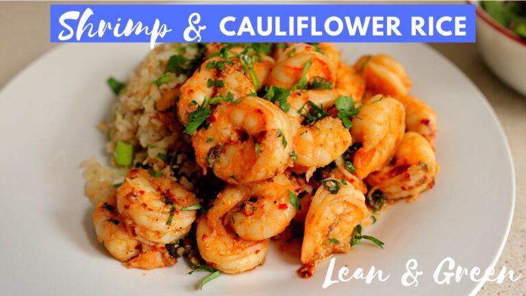 LEAN and GREEN – Shrimp & Cauliflower Rice | OPTAVIA