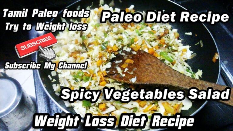 Paleo Diet vegetables salad recipes is Healthy